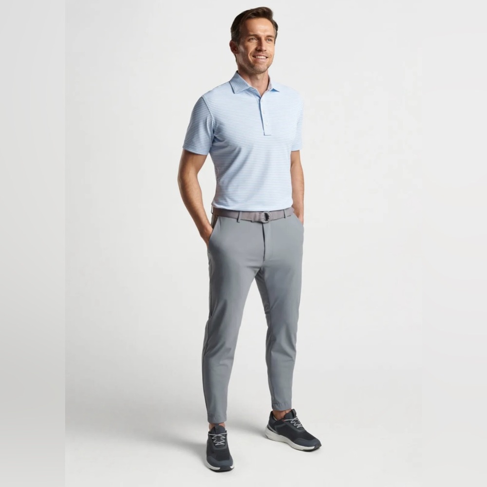Peter Millar Men's Blade Ankle Sport Pants  36 x 30 - New With Tags, Color Gale